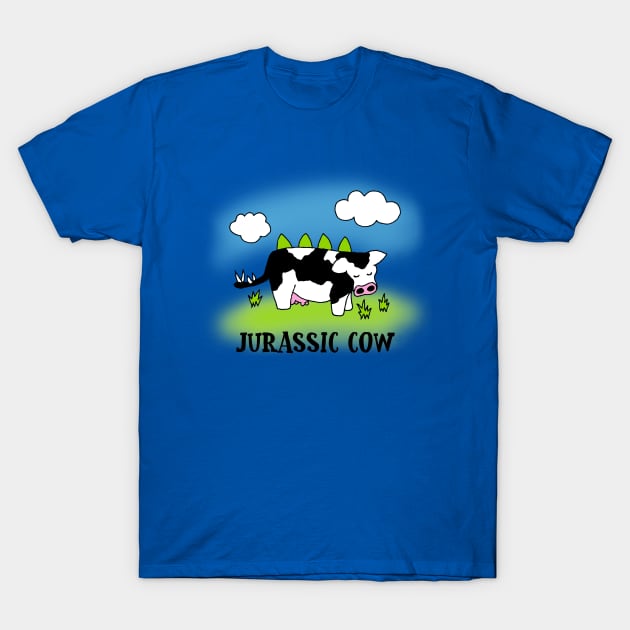 Jurassic Cow - Evolution of Milk T-Shirt by DeadMonkeyShop